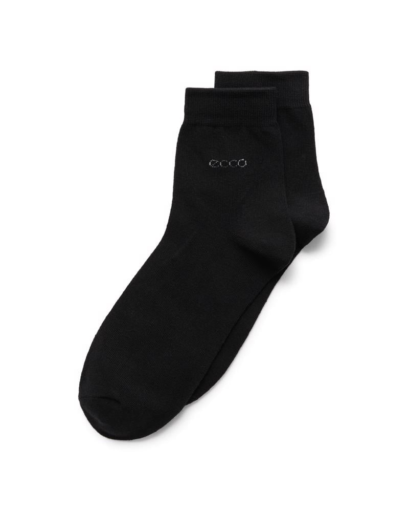 BLACK ECCO Classic Ankle Cut 3-Pack