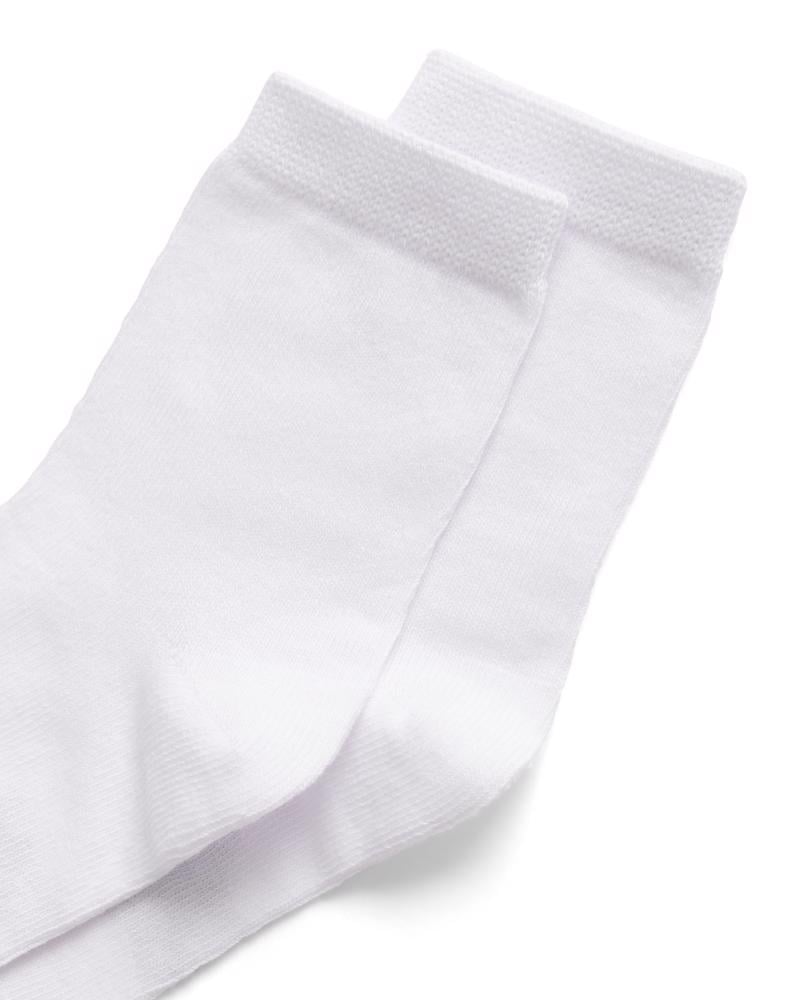 White ECCO Play Mid Cut 3-Pack