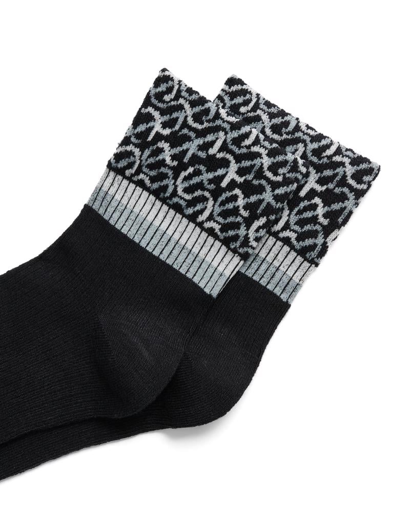 BLACK ECCO Vibe Wave Ankle-Cut