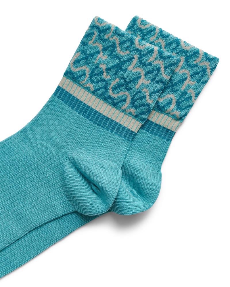 BLUE ECCO Vibe Wave Ankle-Cut