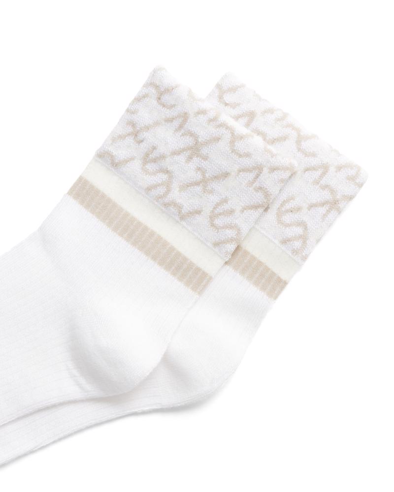 White ECCO Vibe Wave Ankle-Cut