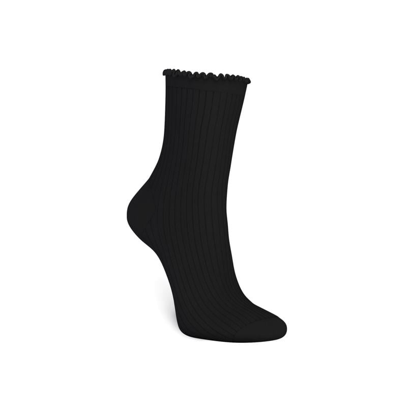 BLACK ECCO Hygge Femme Mid-Cut
