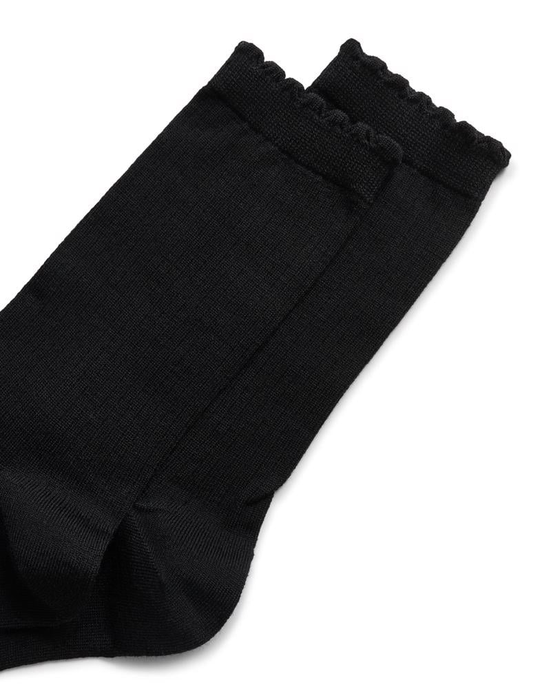 BLACK ECCO Hygge Femme Mid-Cut