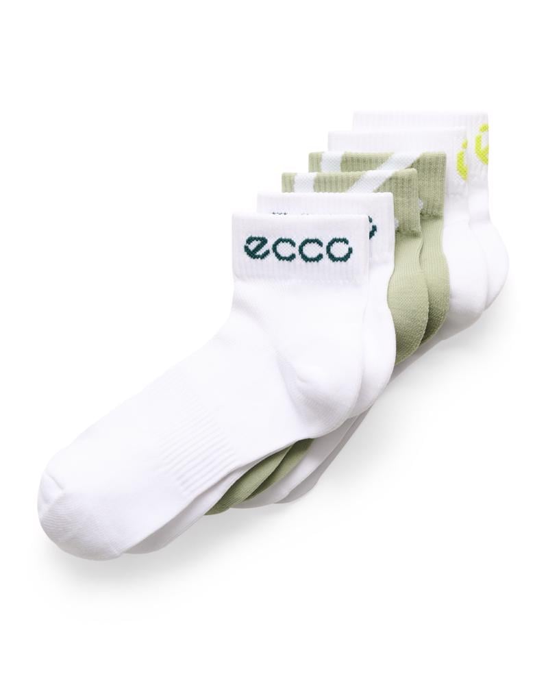 White ECCO Active Everyday Ankle-Cut