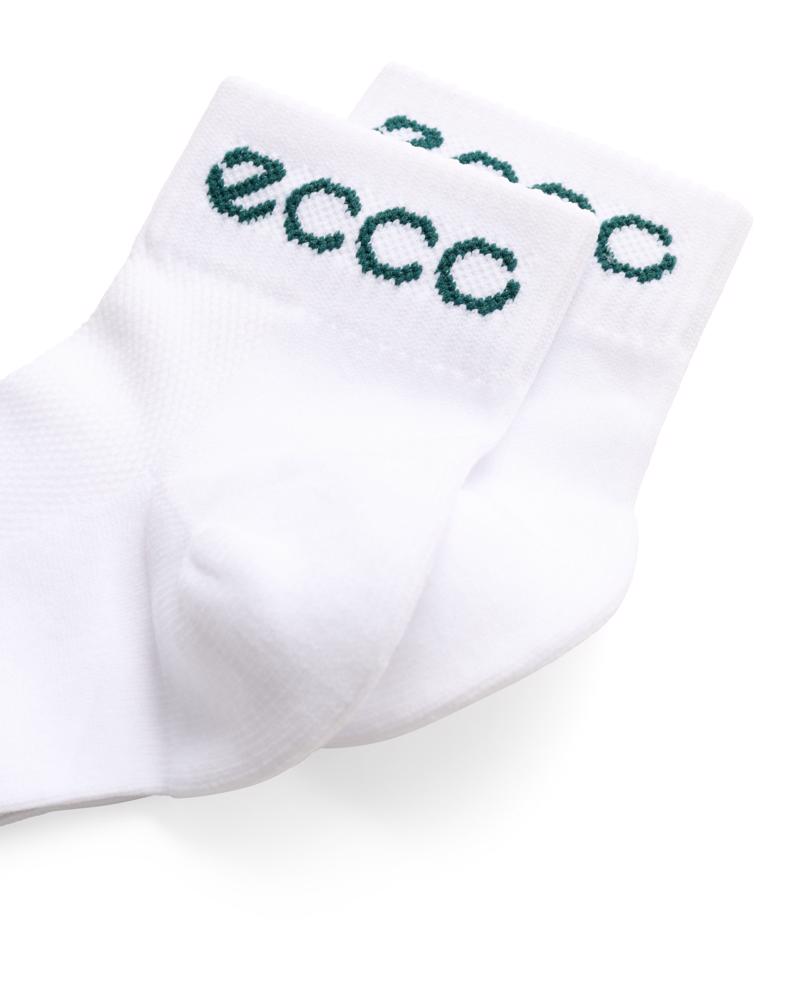 White ECCO Active Everyday Ankle-Cut
