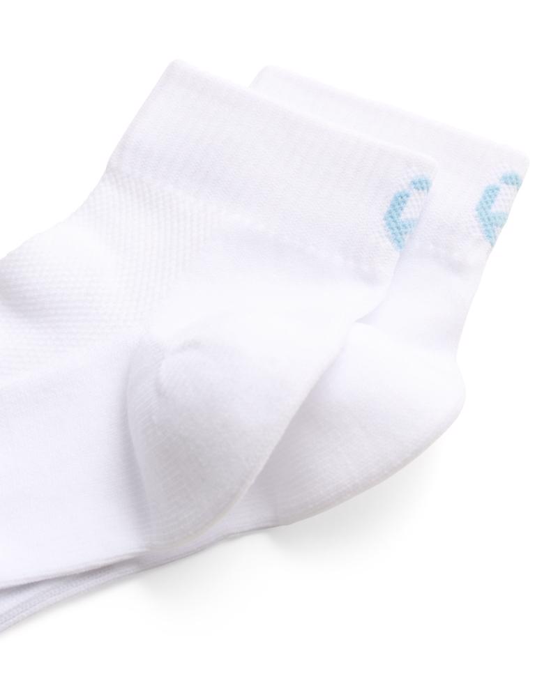 White ECCO Active Everyday Ankle-Cut