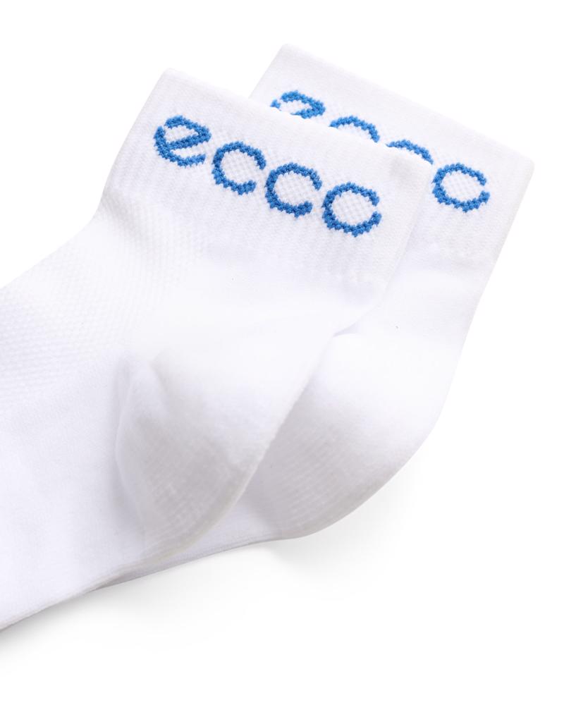 White ECCO Active Everyday Ankle-Cut