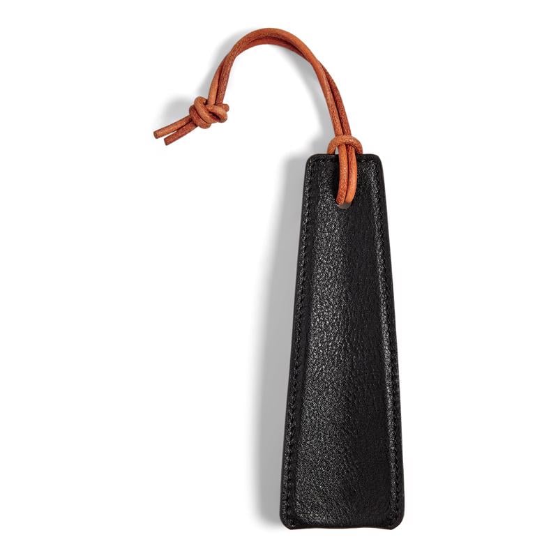 BLACK ECCO Leather Shoe Horn