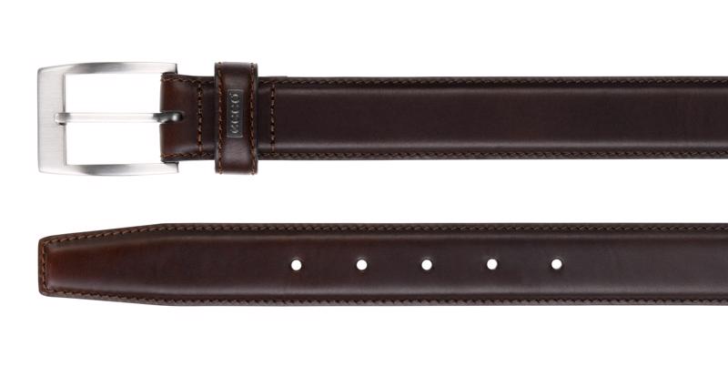 Brown ECCO Classic Belt prongue buck