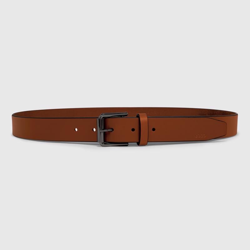 Brown ECCO Formal Adjust Belt L