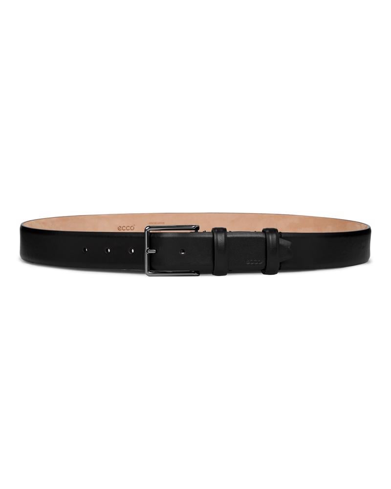 BLACK ECCO Belts Italian Stretch