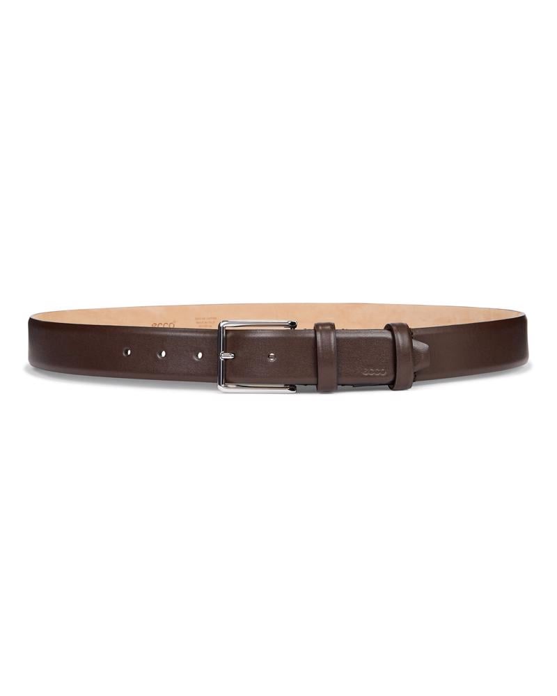 Brown ECCO Belts Italian Stretch