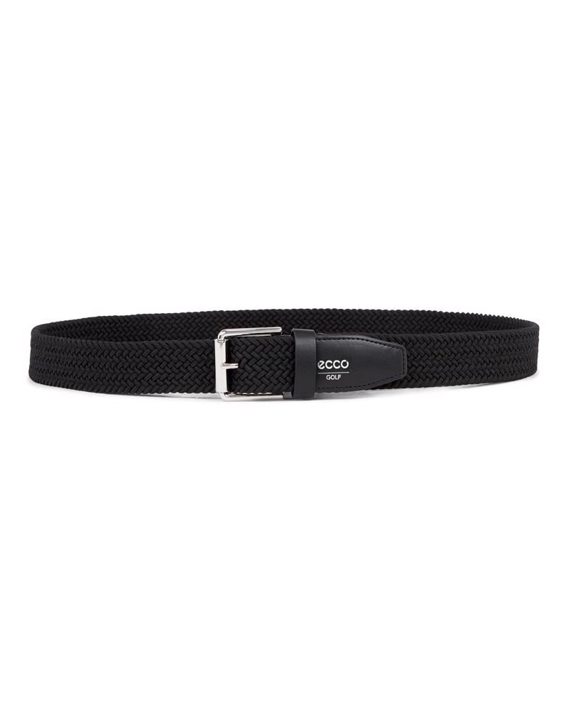BLACK ECCO Belts Golf Braided