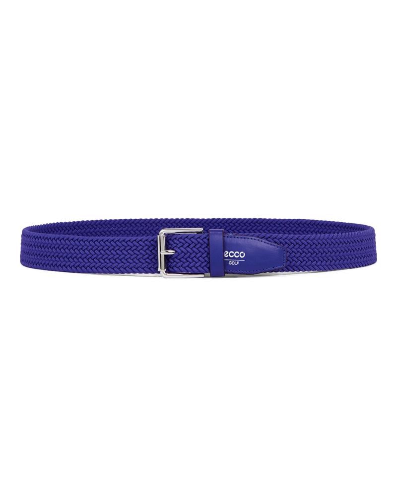 BLUE ECCO Golf Braided Belt
