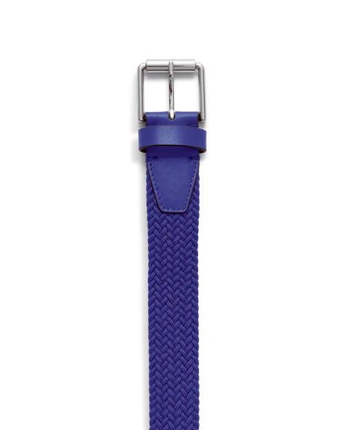 BLUE ECCO Golf Braided Belt