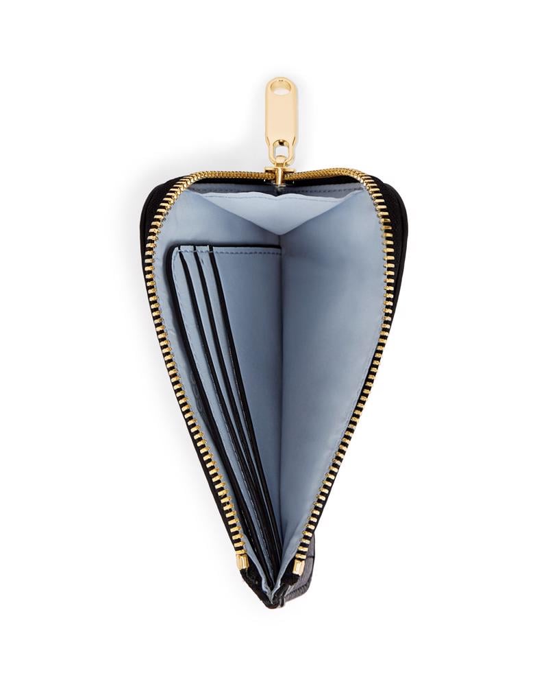 BLACK ECCO Card Case Zipped