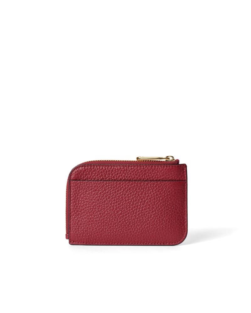 Red ECCO Card Case Zipped