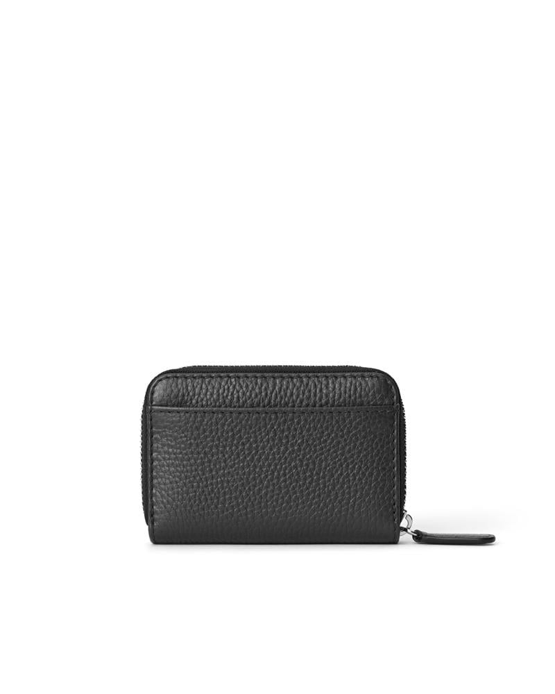 BLACK ECCO Essential Zipped Purse