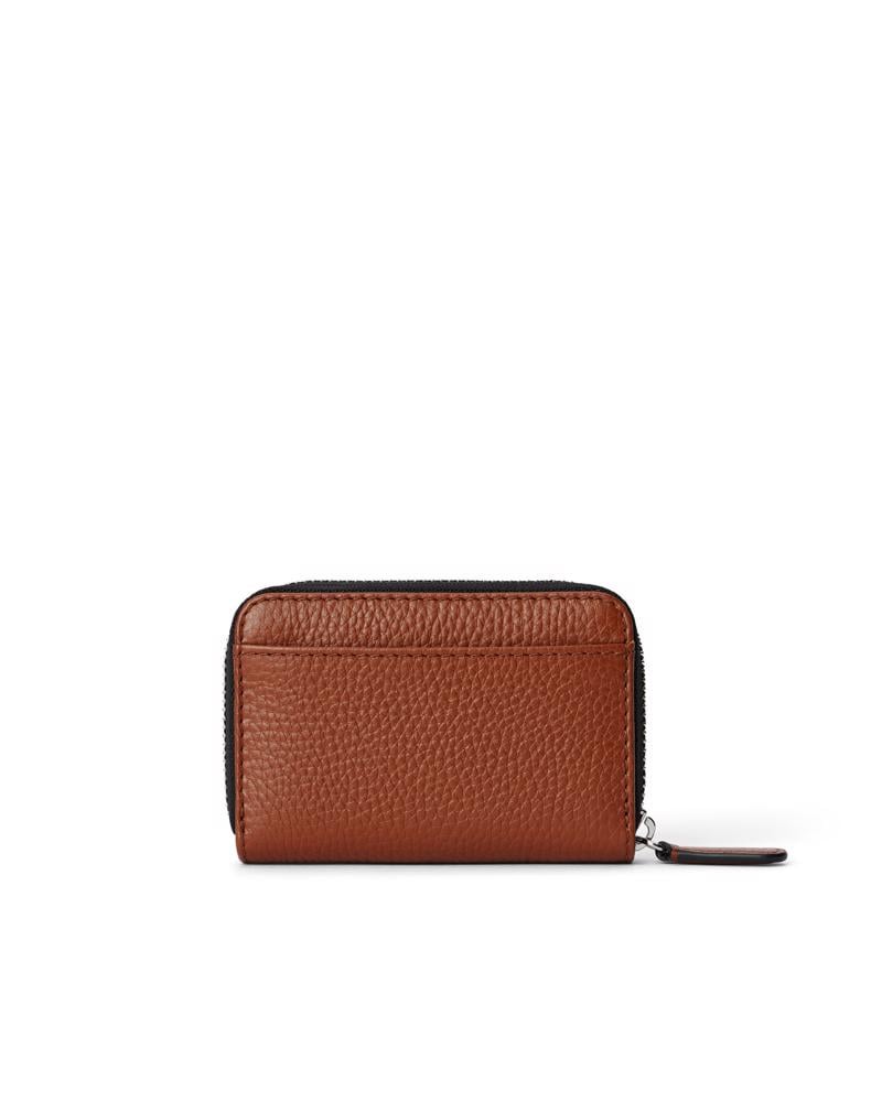 Brown ECCO Essential Zipped Purse