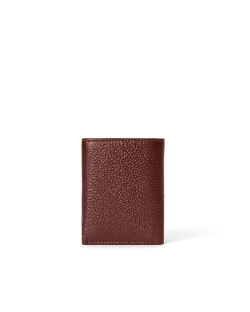 Brown ECCO Essential Tri Fold Wallet