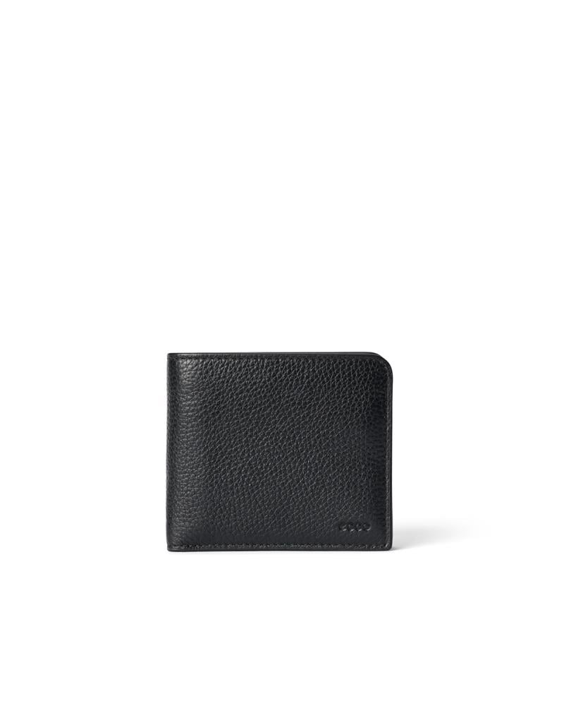 BLACK ECCO Wallet Formal Tri fold