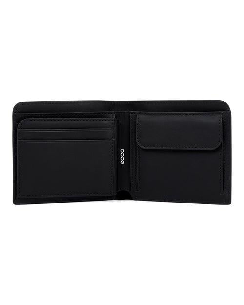 BLACK ECCO Wallet Formal Tri fold