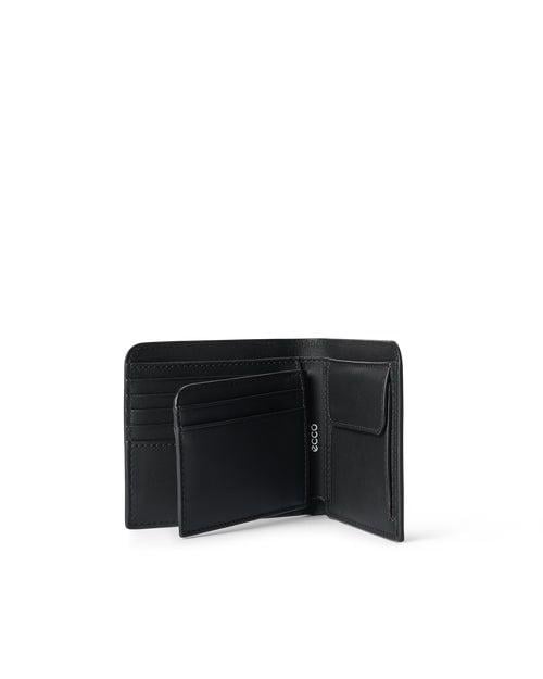 BLACK ECCO Wallet Formal Tri fold