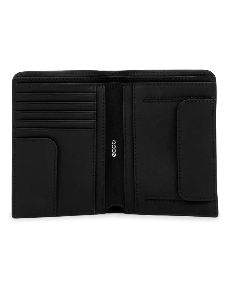 BLACK ECCO Wallet Formal NS Billfold