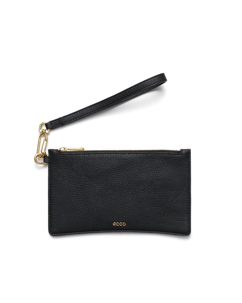 BLACK ECCO Wristlet