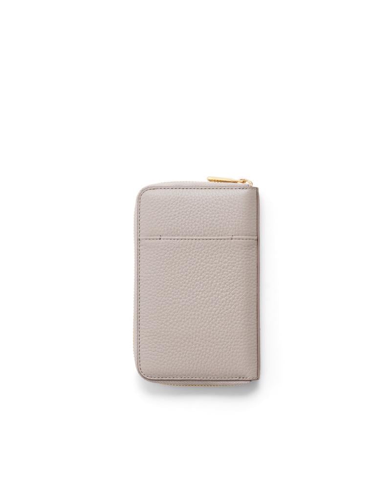 Beige ECCO Wallet Zipped