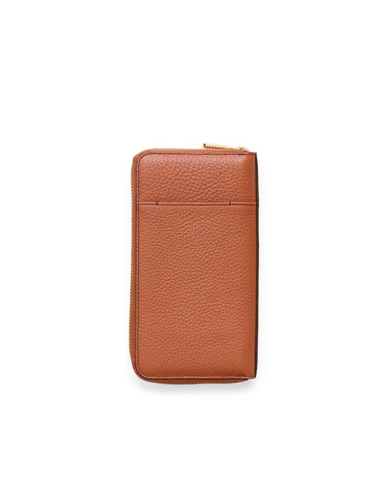 CAMEL ECCO Wallet Zipped