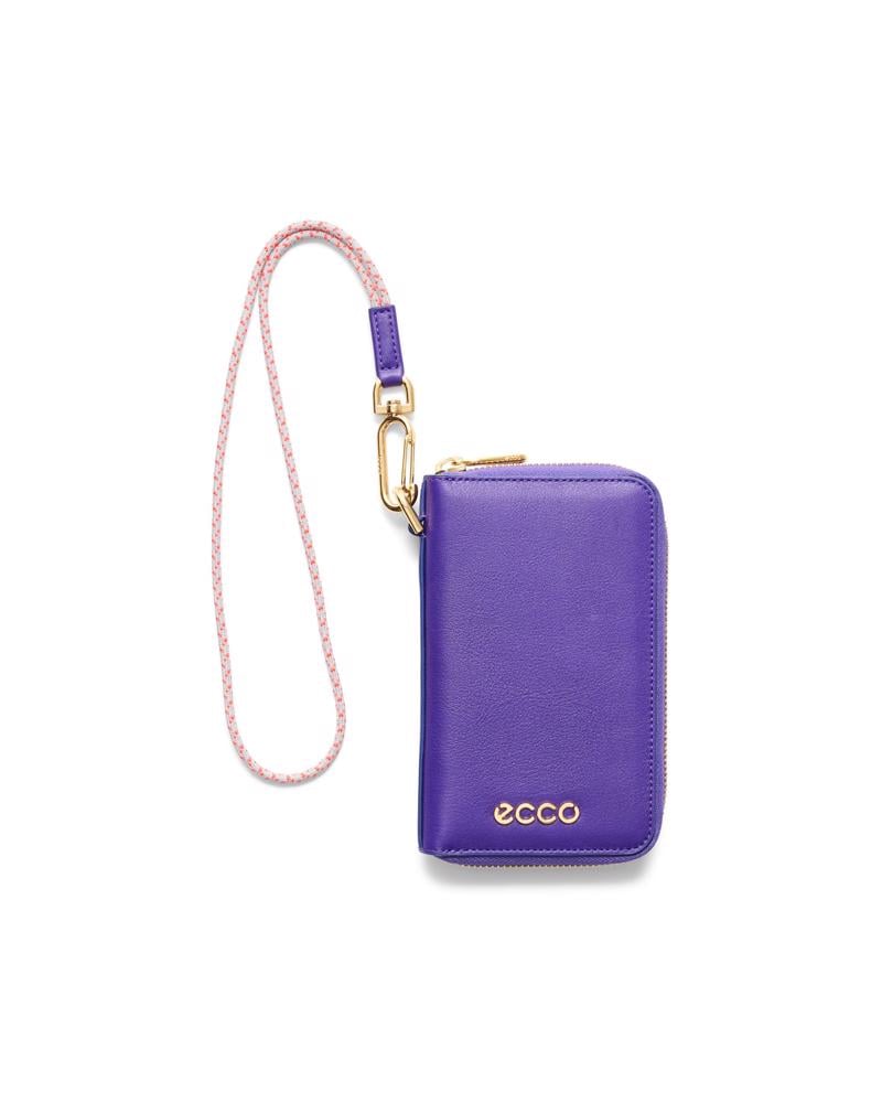 Purple ECCO Wallet Zip Around
