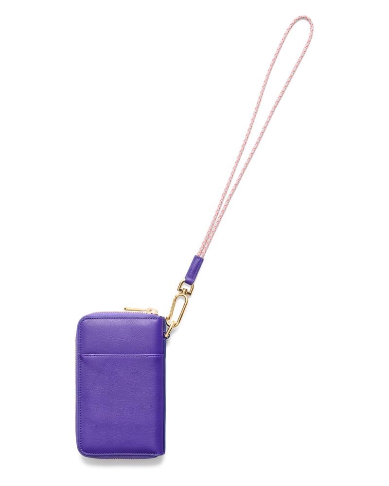 Purple ECCO Wallet Zip Around