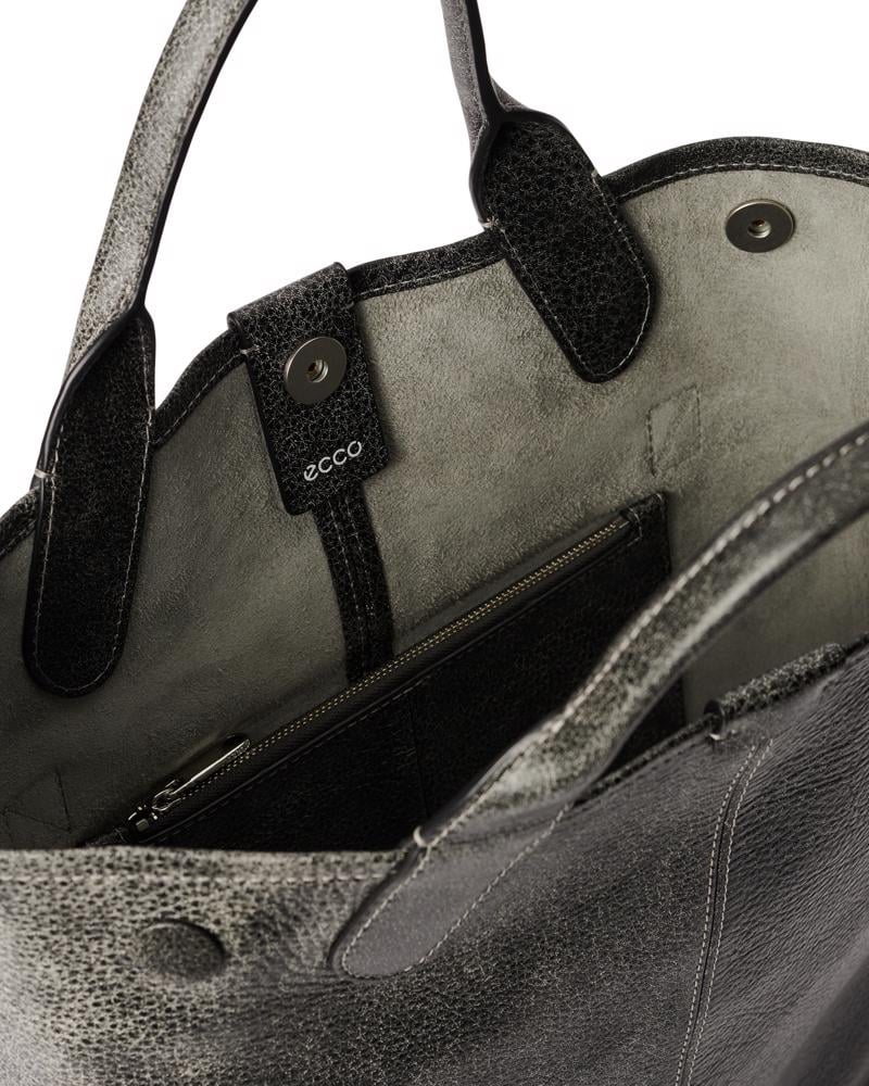 BLACK ECCO Tote Soft NS