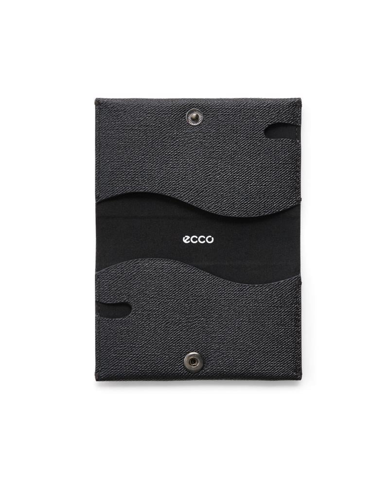 BLACK ECCO Business Card Purse