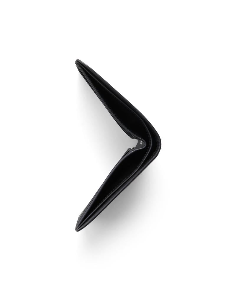 BLACK ECCO Wallet Slim Billfold