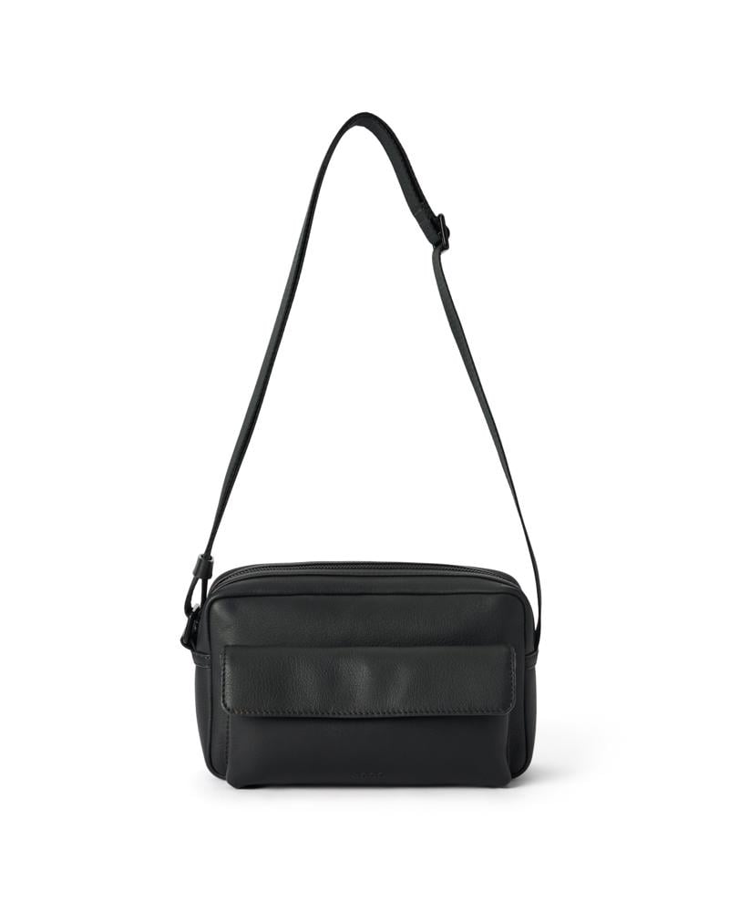 BLACK ECCO Camera Bag City Crossbody