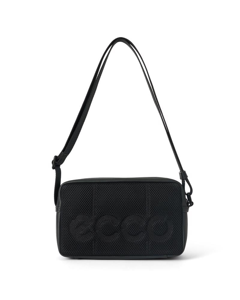 BLACK ECCO Camera Bag City Crossbody