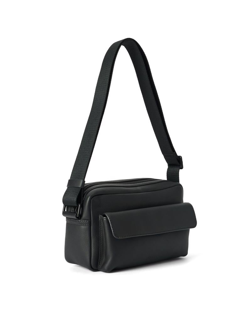 BLACK ECCO Camera Bag City Crossbody