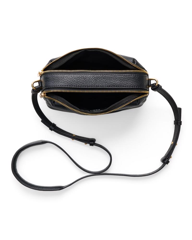 BLACK ECCO Camera Bag Curve