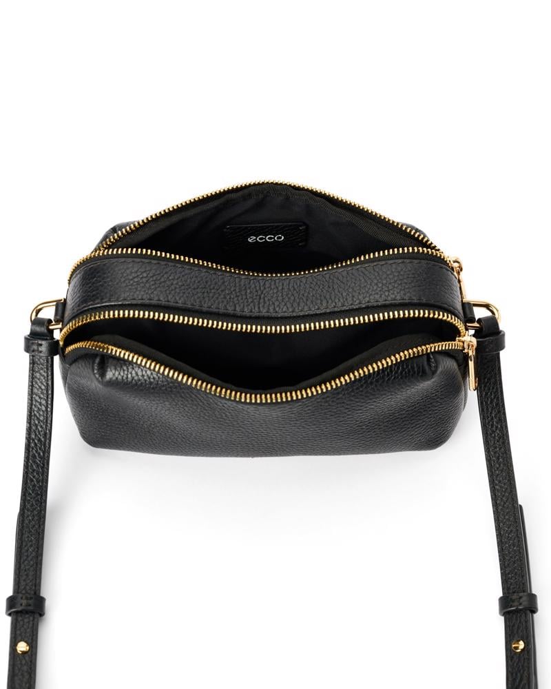 BLACK ECCO Camera Bag Curve