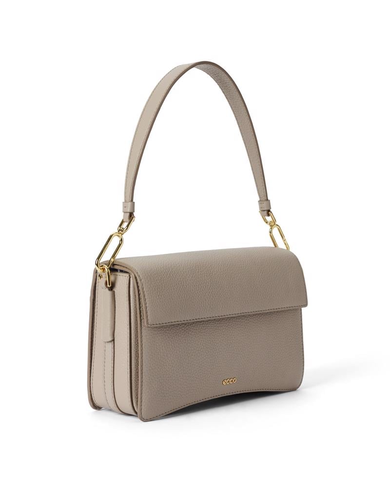 Beige ECCO Pinch Bag L