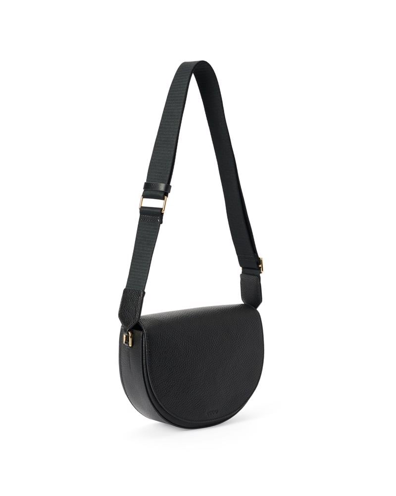 BLACK ECCO Essential Saddle Bag
