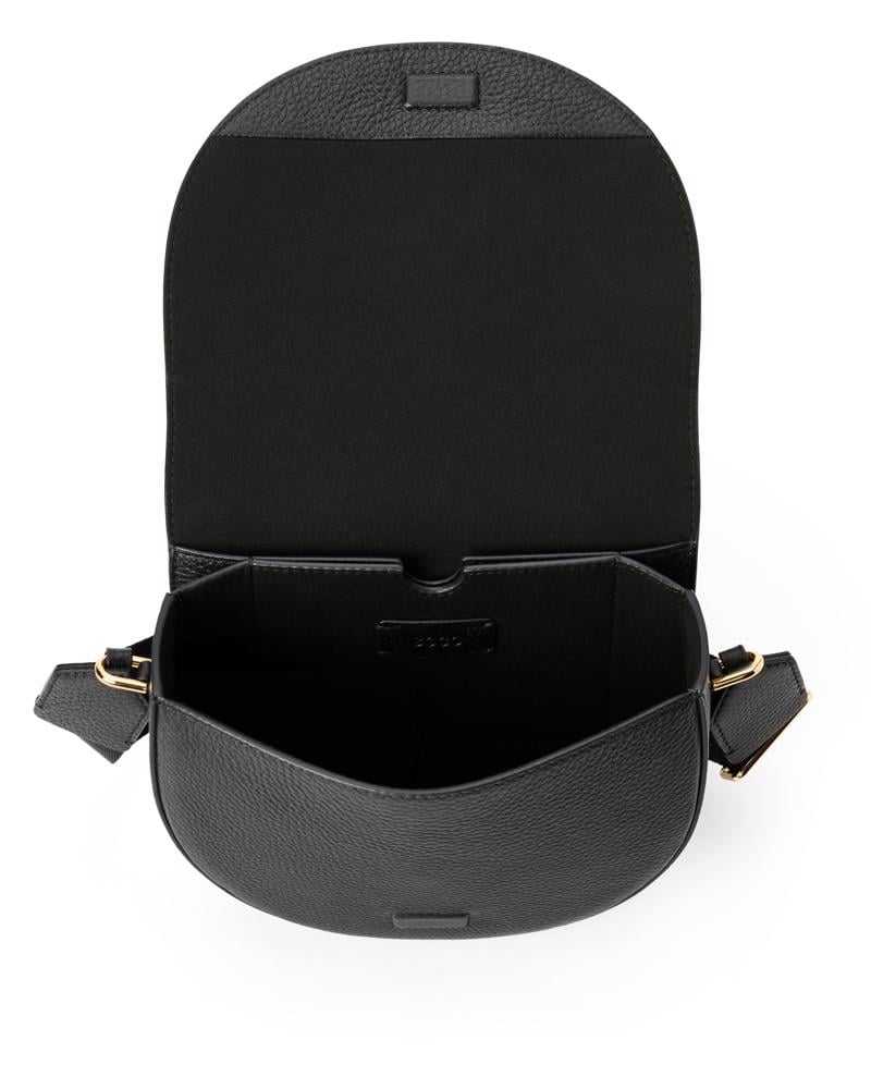 BLACK ECCO Essential Saddle Bag