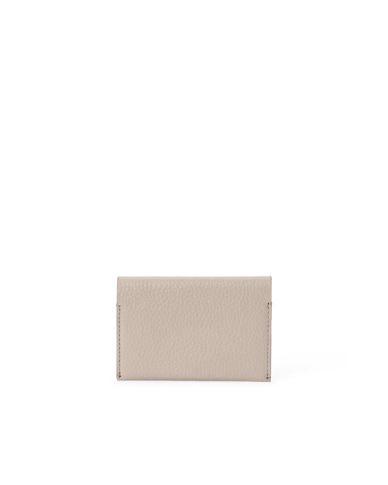 Beige ECCO Business Card Purse