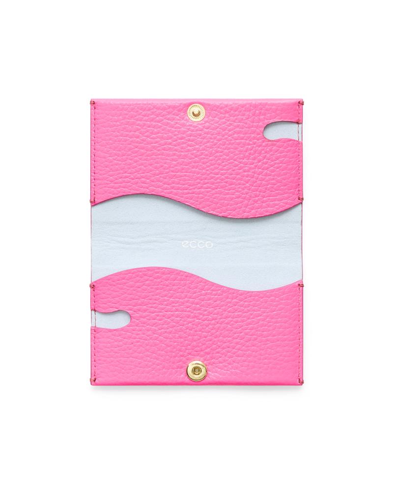 Pink ECCO Business Card Purse