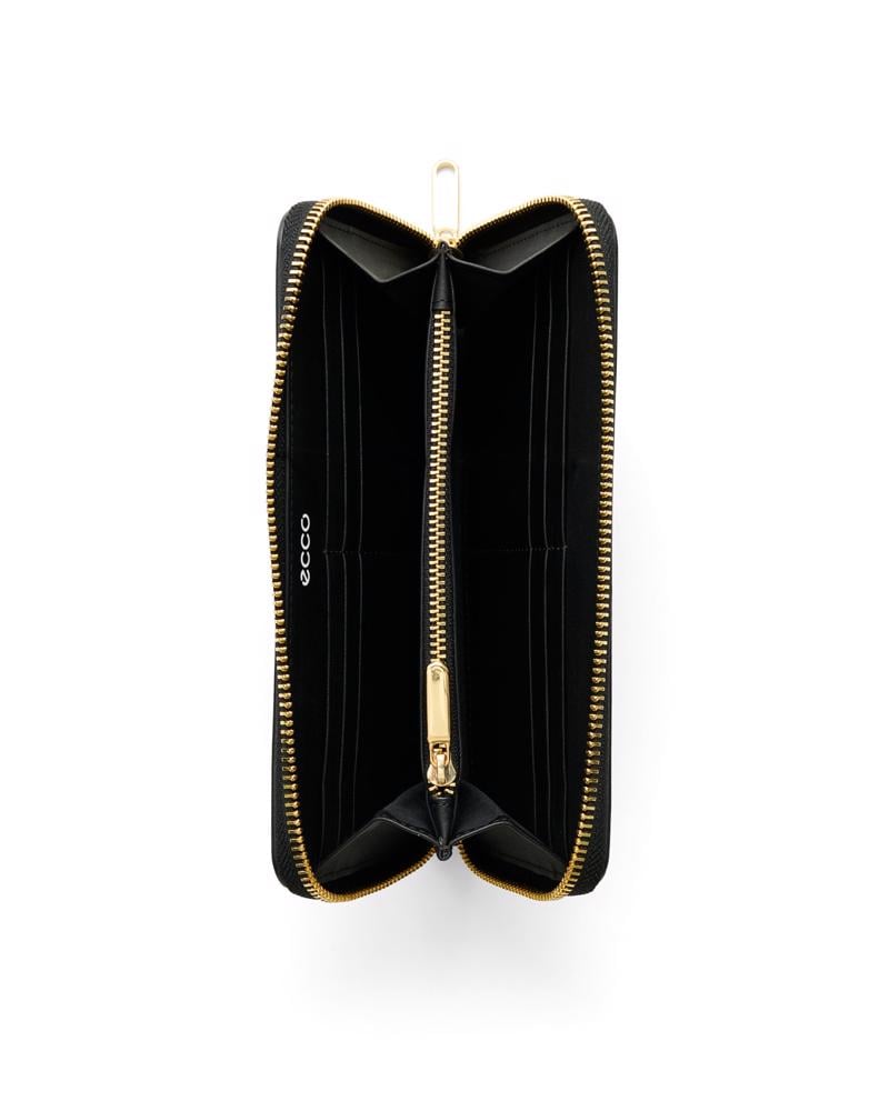 BLACK ECCO Wallet E Wave Continental