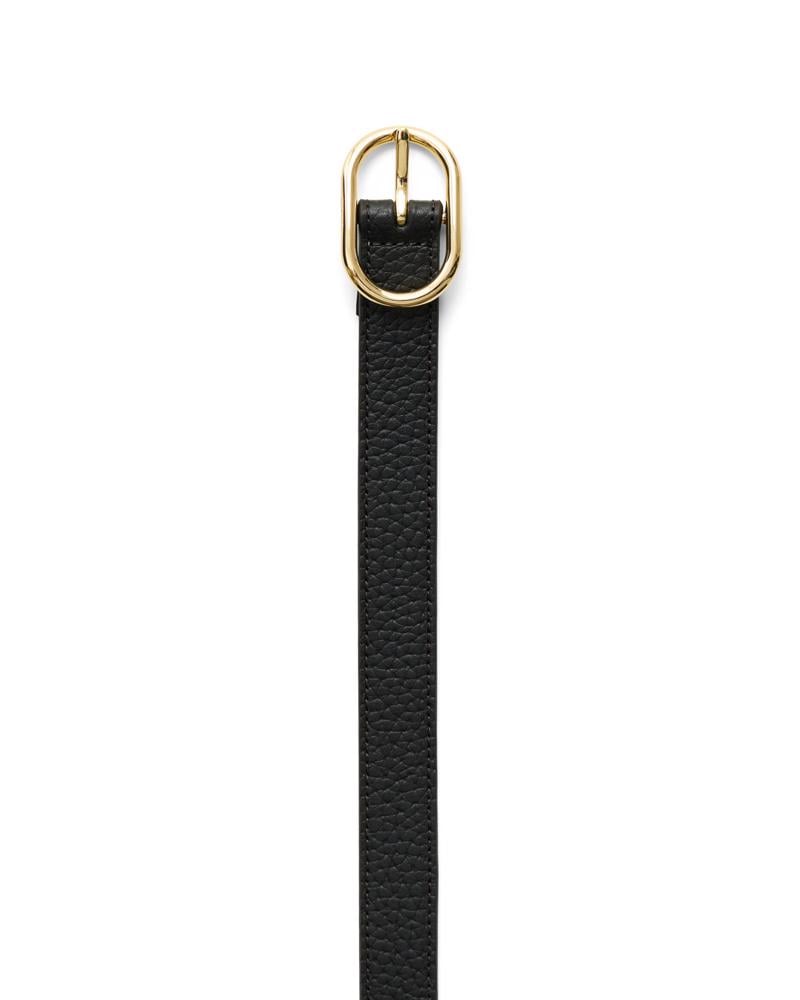 BLACK ECCO Belts Pebble Leather