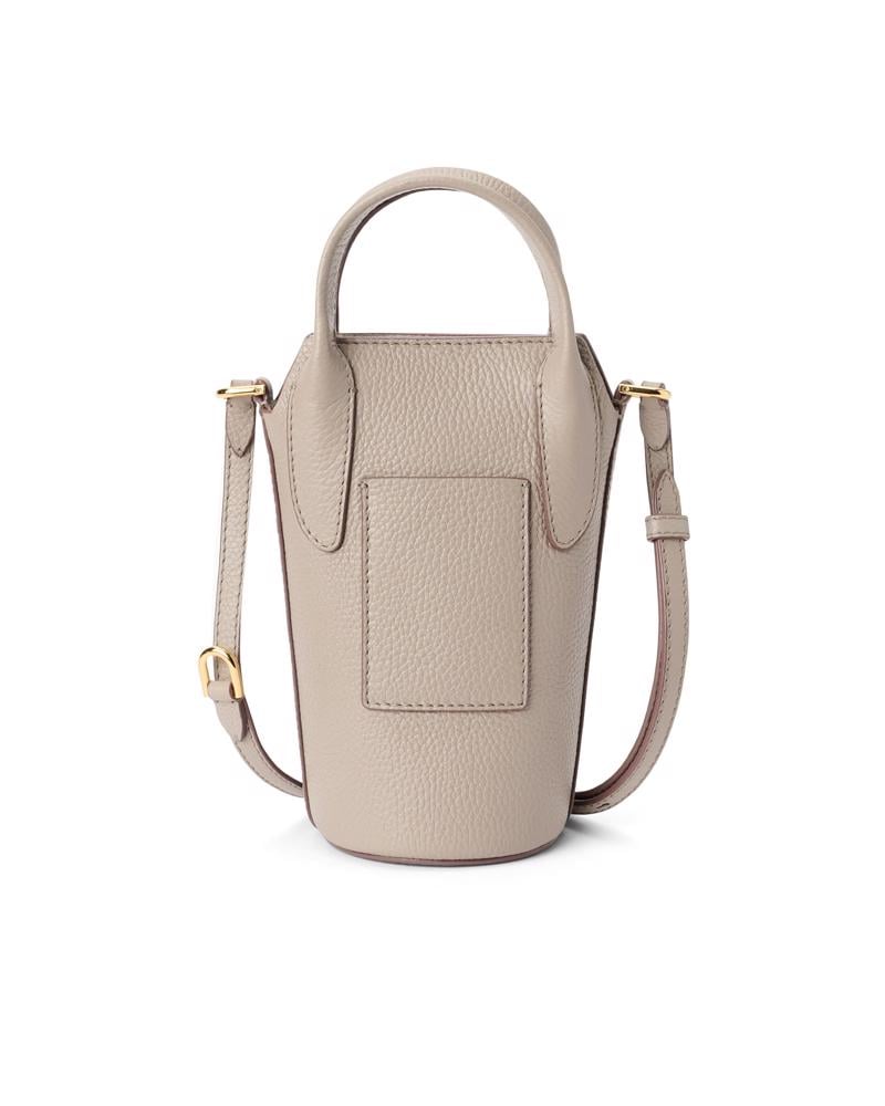Beige ECCO Pot Bag
