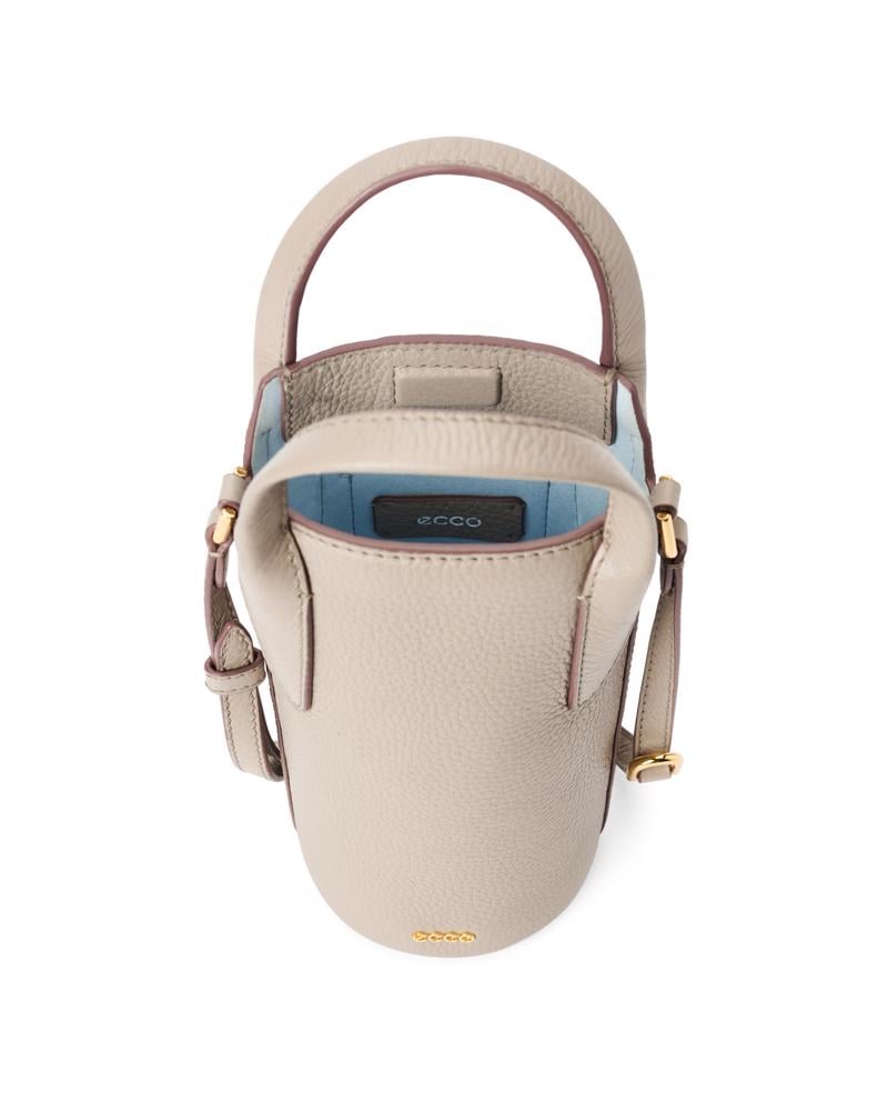 Beige ECCO Pot Bag